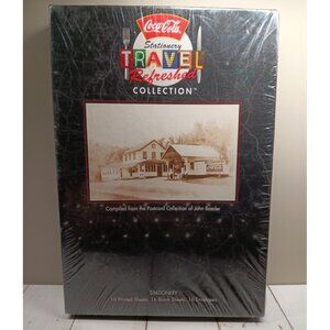 Coca Cola Paper Stationary John Baeder 16 printed 16 blank 16 Envelopes Gift